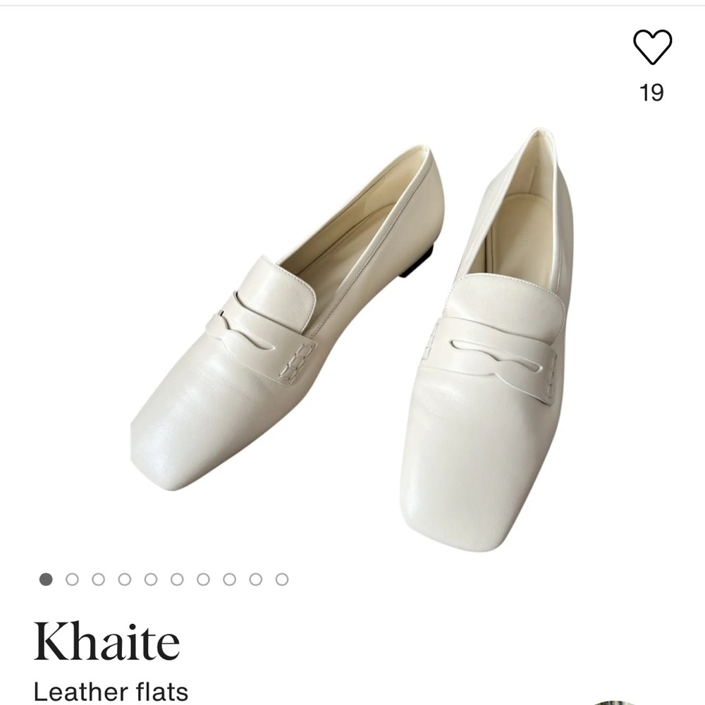 Khaite Carlisle Penny Loafers/Flats - Picture 2 of 2